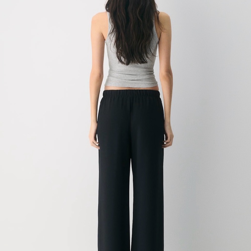 Aritzia Lodge Pant Crepette XS Black - Picture 2 of 6